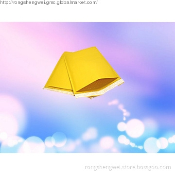 Yellow Kraft Bubble Mailer,Post Bag,Waterproof